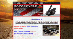 Desktop Screenshot of motorcycledave.com